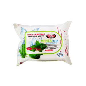 Toallas Humedas Femenina Stay Beautiful Menta 48 UN
