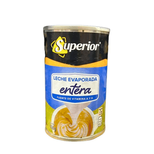 Leche Evaporada Superior Entera 168 G