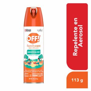 OFF! Family Repelente de Insectos en Aerosol Smooth & Dry 113gr