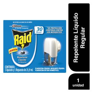 Raid Repelente Líquido Aparato 30 Noches