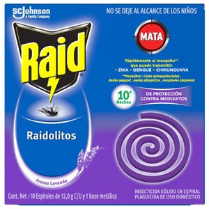 Raid Espirales Lavanda 10 UN