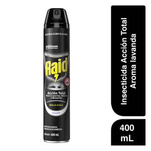 Raid Insecticida Mata Cucarachas Moscas, Mosquitos & Moscas 400ml
