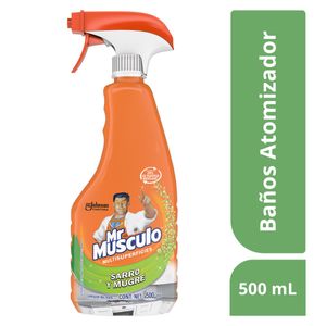 Mr. Músculo Baño, Sarro y Mugre, Gatillo 500ml