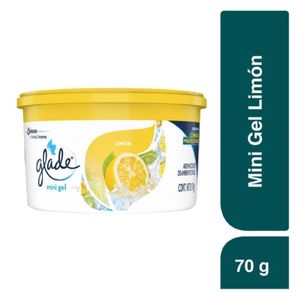 Glade Mini Gel Aromatizante para Auto Limón 70 g