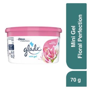 Glade Mini Gel Aromatizante para Auto Floral Perfection 70 g