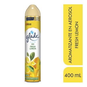 Glade Aromatizante en Aerosol Fresh Lemon 400 ml