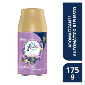 Glade Aromatizante Automático en Aerosol Lavanda y Vainilla 175 g Repuesto
