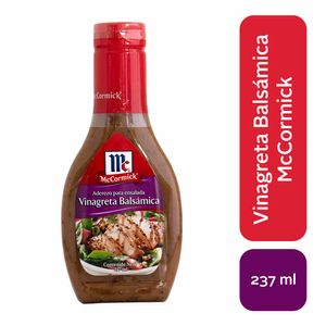 Vinagreta Balsámica McCormick Para Ensalada 237 ML