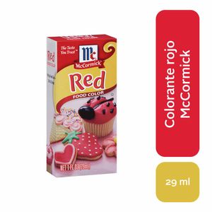 Colorante Rojo McCormick Food Color 29 ML