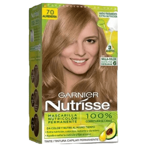 Tinte Garnier Nutrisse Tono 70 Almendra