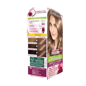 Tinte Cor Intensa Garnier Tono 7.1 Rubio Cenizo
