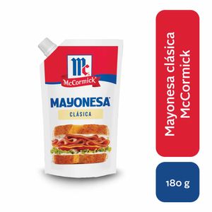 Mayonesa Clásica Mccormick Doypack 180 G