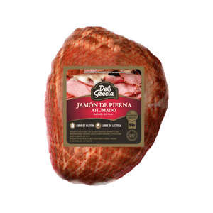 Jamón De Pierna Deli Grecia Ahumado Rebanado Por Media Libra