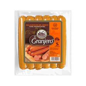 Salchichas El Granjero de Cerdo 400 GR