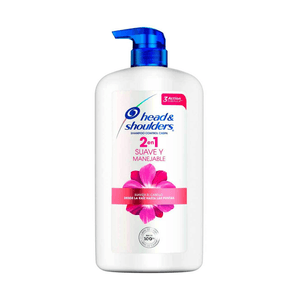 Shampoo 2 En 1 Head & Shoulders Suave & Manejable 850 ML