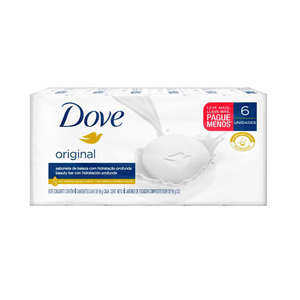 Jabón Original Dove 6 Pack 90 G