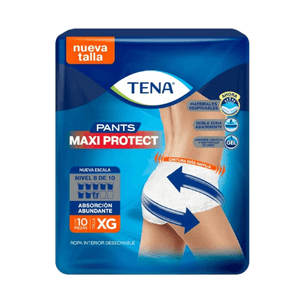 Pants Maxi Protect Tena Talla Xg 10 UN