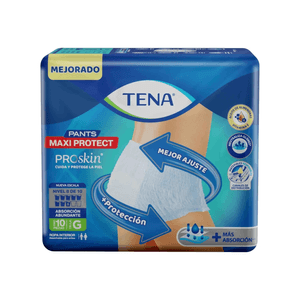 Pants Maxi Protect + Absorción Tena Talla G 10 UN