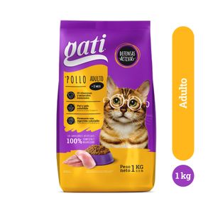 Alimento Para Gatos Gati De Pollo 1 KG