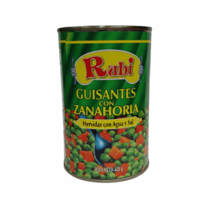 Guisantes Con Zanahoria Rubi 425 G