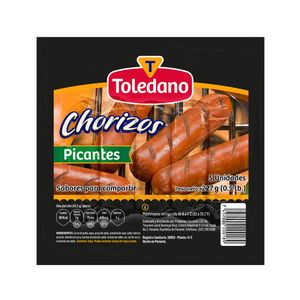 Chorizos Toledano Picante 5 Unidades 227 G
