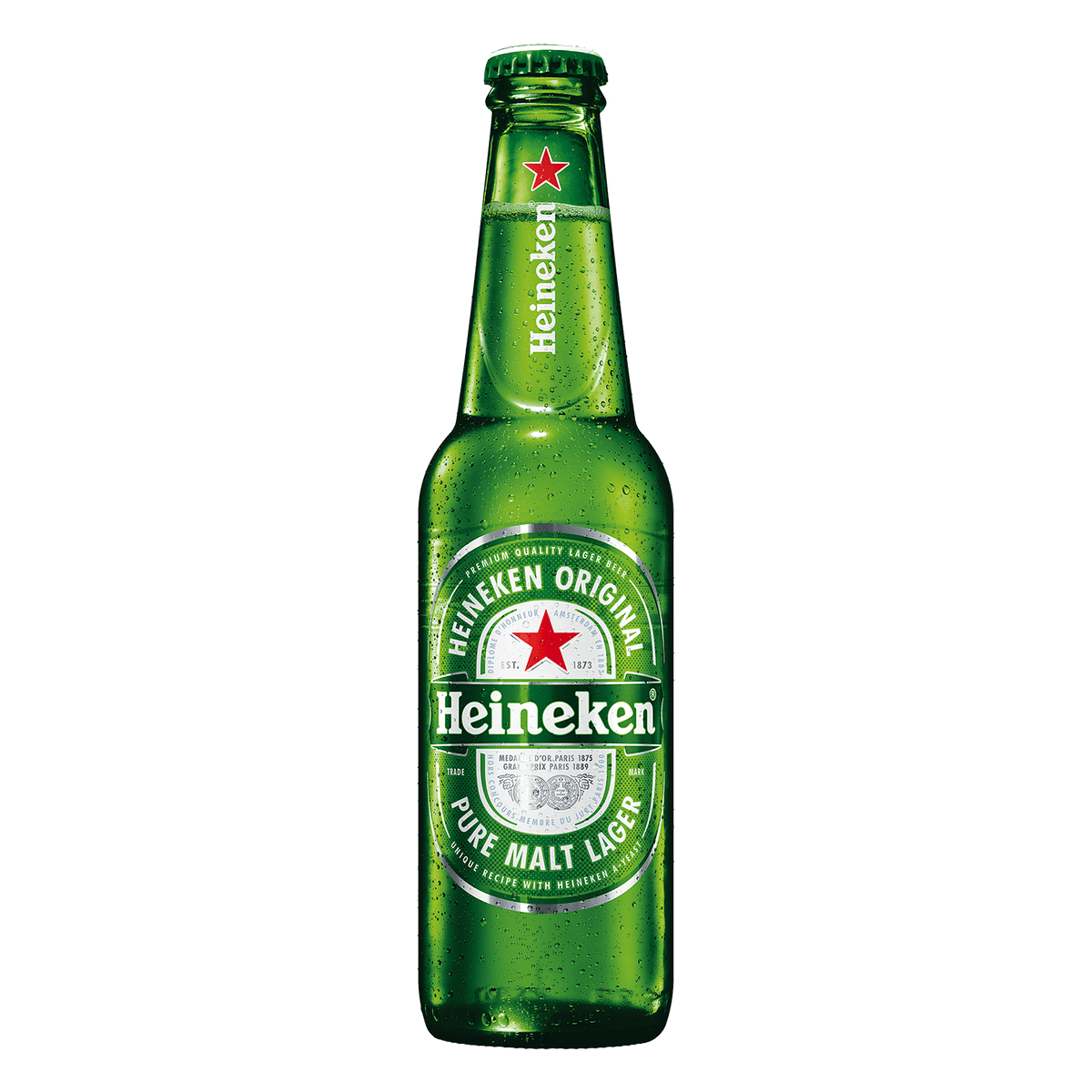 Cerveza Heineken Mini Original Botella 250 ML