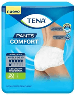 Ropa Íntima Absorbente Tena Pants Comfort Talla G (20 un)-1788464172058