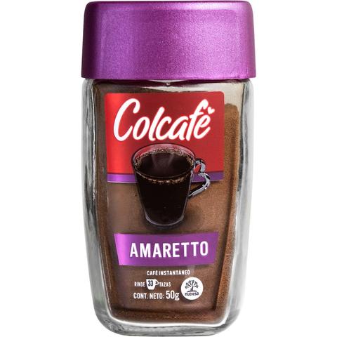 Café Saborizado en Polvo Colcafé Amaretto 50 g-1788464199226