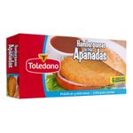 Hamburguesas Toledano de Pollo Apanadas 6 Unidades 0.54 KG-1790279567782